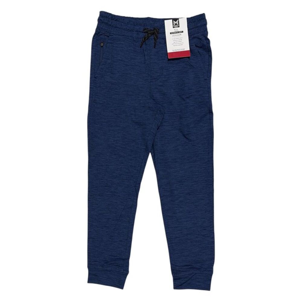 Member's Mark Boy's 4-Way Stretch Favorite Soft Activewear Jogger - Blue